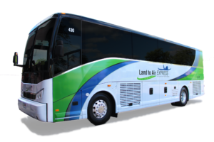 land to air express motorcoach shuttle