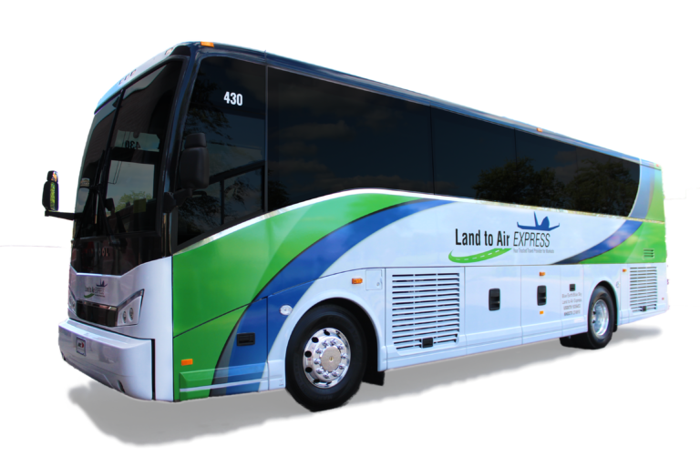 land to air express motorcoach shuttle