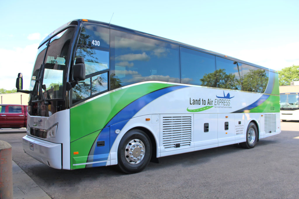 land to air express motorcoach shuttle